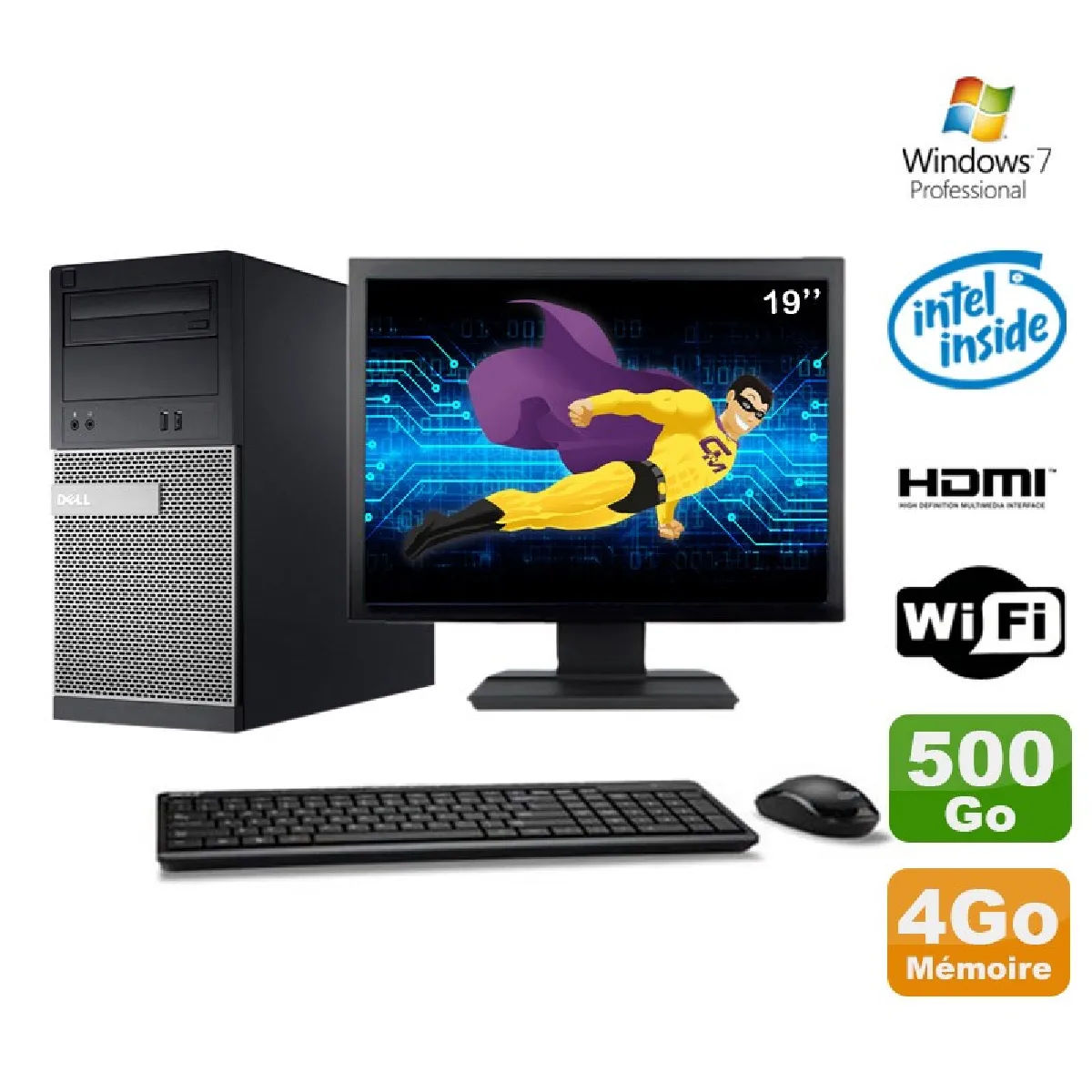 Dell Optiplex 3010 État correct - Dell reconditionné disponible sur Rue du Commerce Seconde Vie
